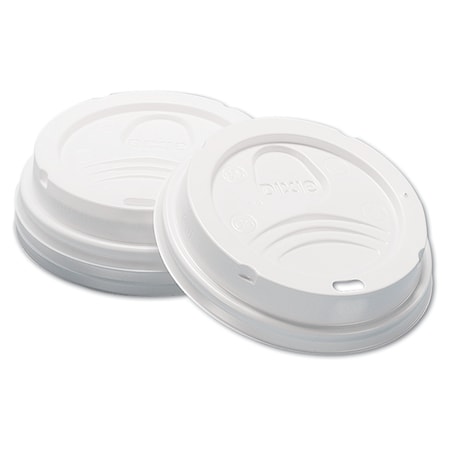 Lid For 8 Oz. Hot Cup, White, Pk1000